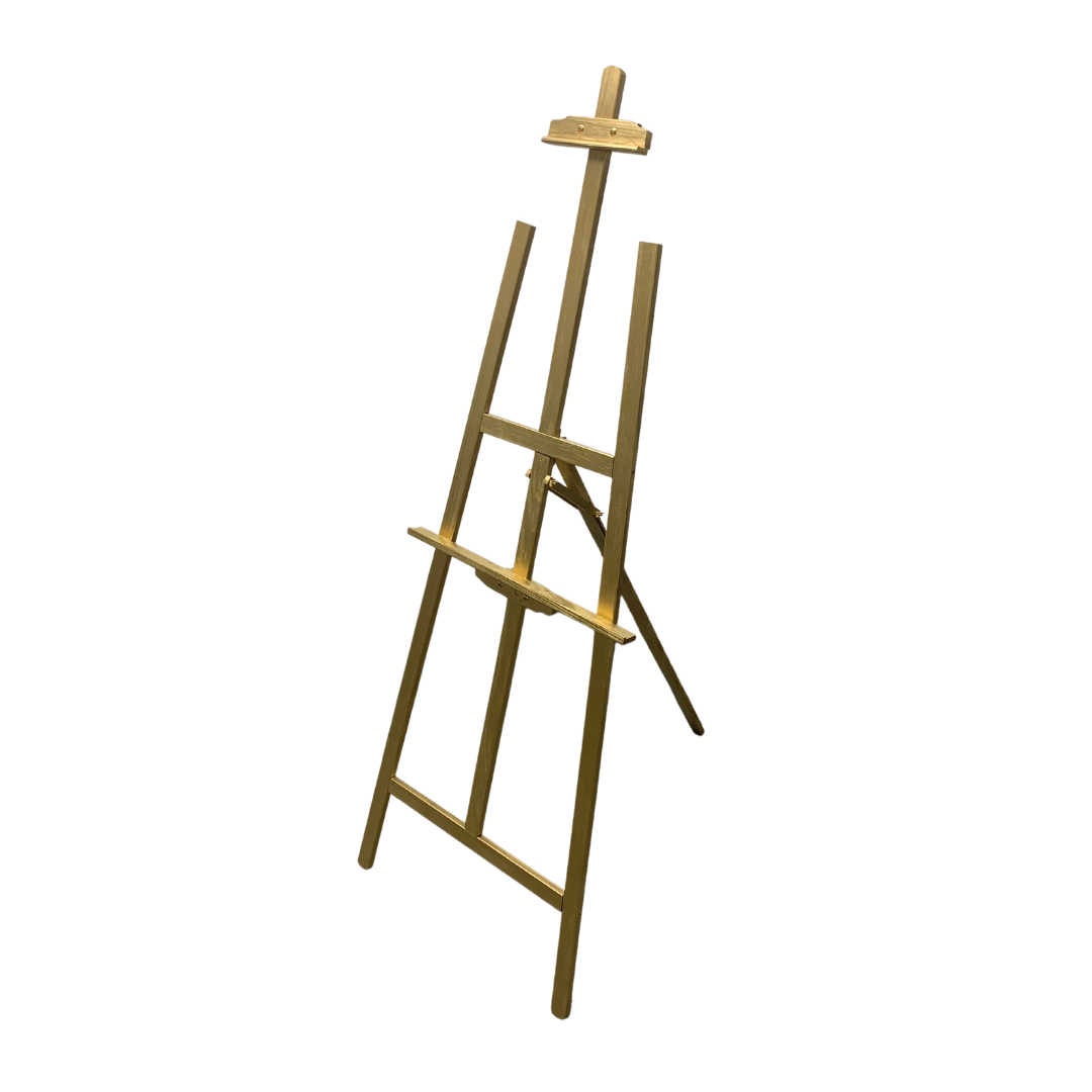 Chevalet doré pour mariage