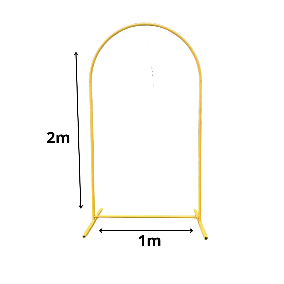 Backdrop photo 1mx2m structure en métal avec housse couleur au choix